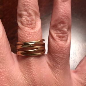 Premier Designs Down to the Wire matte gold